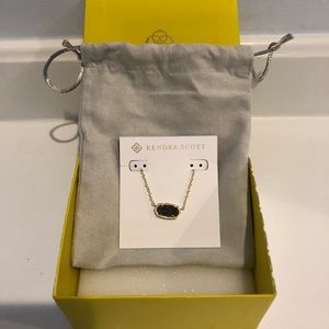 NWT Kendra Scott Necklace - Dark Purple Stone